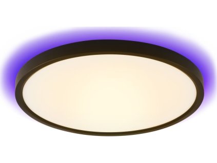 IMMAX NEO LITE TUDO SMART stropní svítidlo RGB podsvícení 60cm 65W s podporou BEACON, Wi-Fi, TUYA, černé