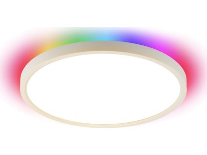 IMMAX NEO LITE TUDO SMART stropní svítidlo RGB podsvícení 60cm 65W, s podporou BEACON, Wi-Fi, TUYA, bílé