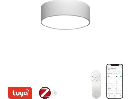 IMMAX NEO RONDATE SLIM SMART stropní svítidlo 25 x 7cm 18W Zigbee 3.0, TUYA, bílé