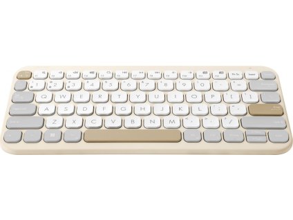 ASUS Marshmallow Keyboard KW100/Bezdrátová Bluetooth/CZ-SK layout/Béžová