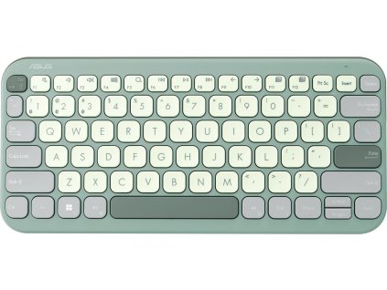 ASUS Marshmallow Keyboard KW100/Bezdrátová Bluetooth/CZ-SK layout/Zelená