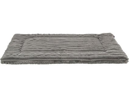 Podložka LONNI, manšestrový plyš, šedá