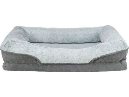 Vital Bed LINO, ortopedický obdélníkový pelech, šedá/světlešedá