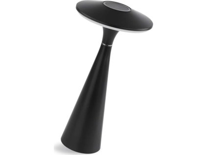 LED stolní lampa JASON, nabíjecí, černá