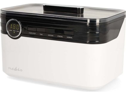 Ultrazvuková Čistička Šperků | Síťové napájení | 220 - 240 V AC 50/60 Hz | Euro / Typ-C (CEE 7/16) | Bílá | Plast