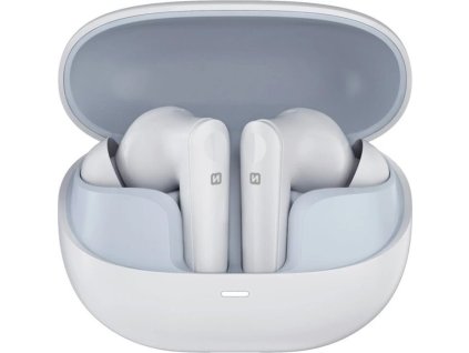 Swissten bluetooth anc sluchátka focus bílá