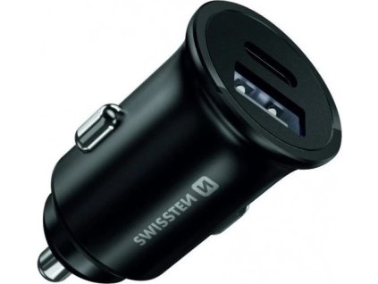 Swissten cl adaptér power delivery 30w iphone 12 černý