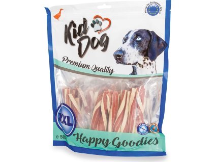 KIDDOG kachní sendvič s treskou kroucený 500 g