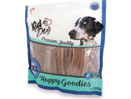 KIDDOG 100% losos v proužku 500 g