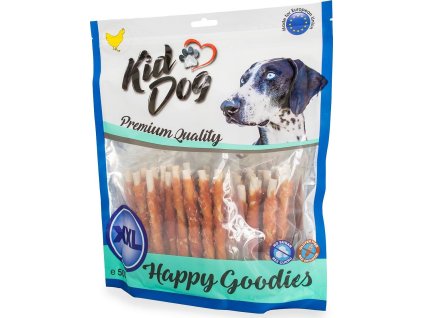 KIDDOG kuřecí masíčko na buvolí tyčince - 8 mm/12 cm 500 g