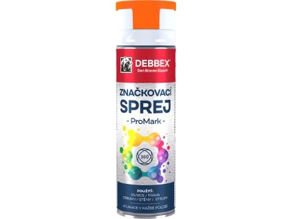 Znackovaci sprej PRO MARK oranzovy web 2024