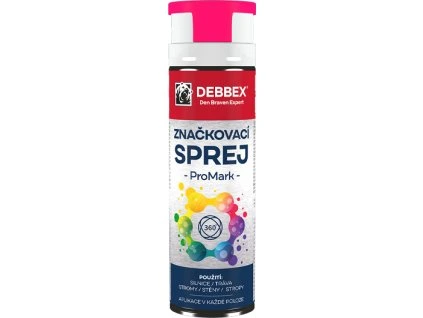 Znackovaci sprej PRO MARK ruzovy web 2024