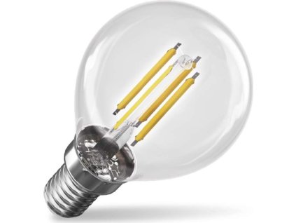 LED žárovka Filament Mini Globe  A CLASS/ E14 / 3,8 W (60 W) / 806 lm / teplá bílá