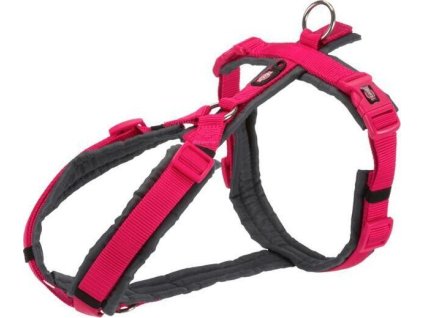 PREMIUM trekingový postroj, fuchsia/grafit