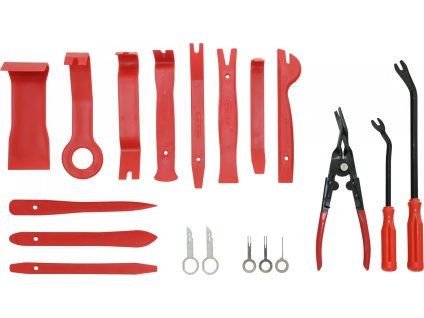 Sada pro demontáž čalounění a autorádií 19ks