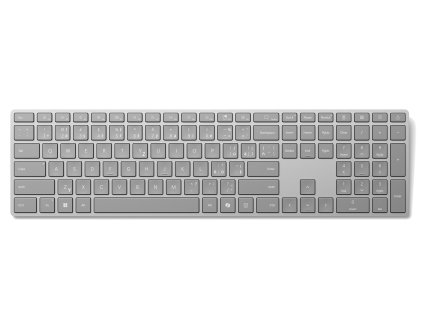 Microsoft Surface Keyboard (2. edice)/Bezdrátová Bluetooth/CZ-SK layout/Šedá