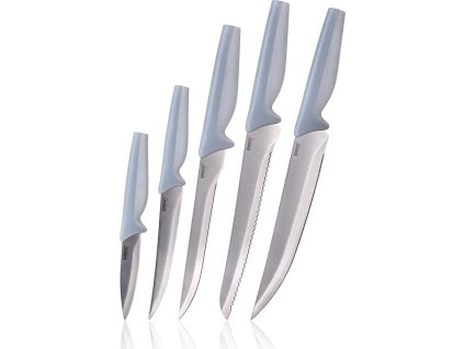 BANQUET Sada nožů SAPHYR, 5 ks, šedá