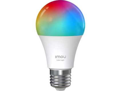 Imou by Dahua Wi-Fi chytrá LED žárovka CL2B/ E27/ 9W/ 806lm/ RGB/ teplá až studená bílá/ Wi-Fi/ bílá/ CZ app