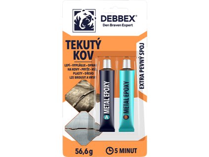 Tekutý kov 56,6 g blistr světle černá