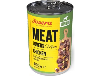 Josera dog 400g Junior Meat Lovers Menu Chicken