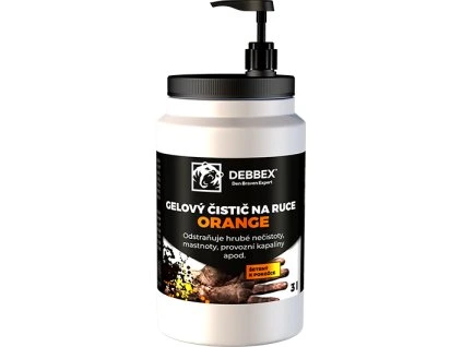 Gelovy cistic na ruce ORANGE 3 l