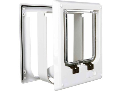 Elektromagnetická průchozí dvířka, 4 funkce, vč. magnetu (RP 2,90 Kč)