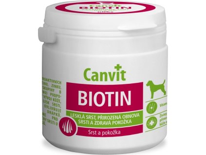 Canvit Biotin pro psy 100g new