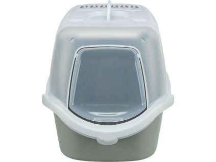 WC VICO Open TOP 40 x 40 x 56 cm, s odklápěním, s filtrem, lopatkou,  světlešedá/bílá