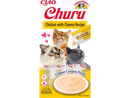 Churu Cat Chicken with Cheese Recipe 4x14g