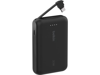 Belkin 10k powerbanka PD 20W USB-C, černá