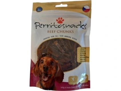 Perrito Beef Chunks 100g dog