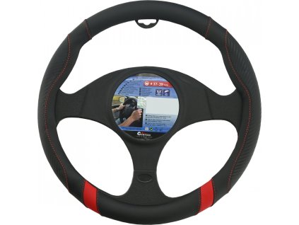 Potah volantu TOURING červený