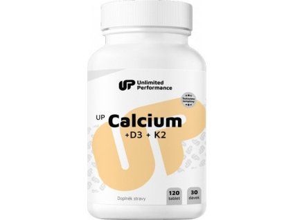 Unlimited Performance UP Calcium + D3 + K2 (Varianta 120 tbl)