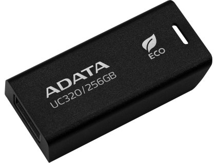 ADATA UC320/256GB/USB 3.2/USB-A/Černá