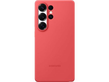 Samsung Silikonový zadní kryt pro Galaxy S25 Ultra Red