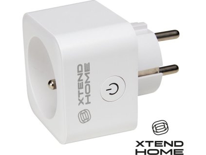 ROZBALENÉ - Xtend Home chytrá interní zásuvka, měření příkonu, správné spínání fáze, Tuya