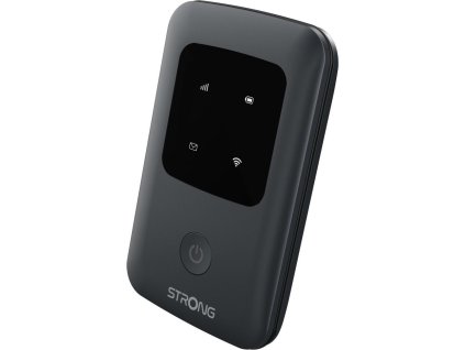STRONG 4G MIFI 150C/ Wi-Fi standard 802.11 b/g/n/ 150 Mbit/s/ 2,4GHz/ 1x SIM slot/ 1x USB-C/ 1x micro SD slot/ černý