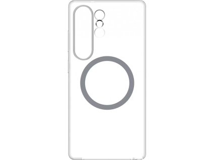 Samsung Průhledný kryt s magnetickým úchytem pro Galaxy S25 Ultra Transparent