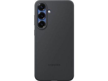 Samsung Silikonový zadní kryt pro Galaxy S25+ Black