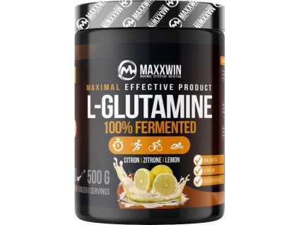 MAXXWIN L-Glutamine 100 % Fermented s příchutěmi