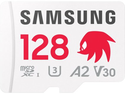 Samsung micro SDXC 128GB PRO plus Sonic + SD/micro SDXC/128GB/UHS-I U3 / Class 10/+ Adaptér/Bílá