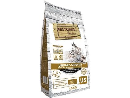 Natural Greatness URINARY-STRUVITE veterinární dieta pro kočky 1,5 kg