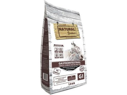 Natural Greatness GASTROINTESTINAL veterinární dieta pro kočky 1,5 kg