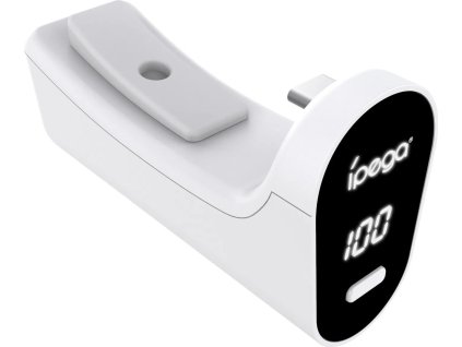 iPega P5042 Přenosná Dobíjecí Baterie pro PS5 Ovladač White