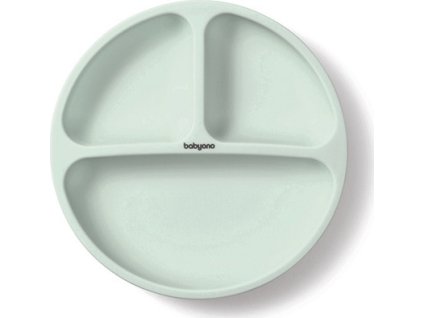 1482/03 TALERZ SILIKONOWY Z PRZYSSAWKĄ MIĘTOWY