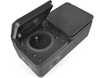 EMOS Cyklone zásuvka dvojnásobná IP55