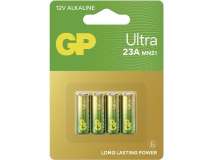 Alkalická speciální baterie ULTRA GP 23A 12 V, 4 ks