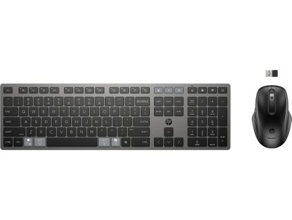 HP 720 Rechargeable wireless keyboard mouse CZ/SK