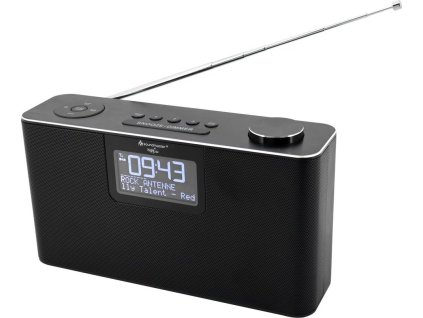 Soundmaster DAB700SW rádio/ DAB+/ UKW/ RDS/ BT/ MP3/ Budík/ Hodiny/ Černé