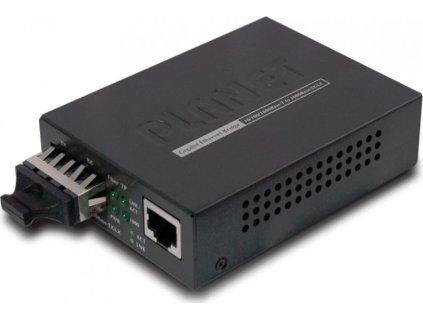 Planet GT-802 opto konvertor 10/100/1000Base-T - 1000Base-SX, SC, multimode, 220/550 m
